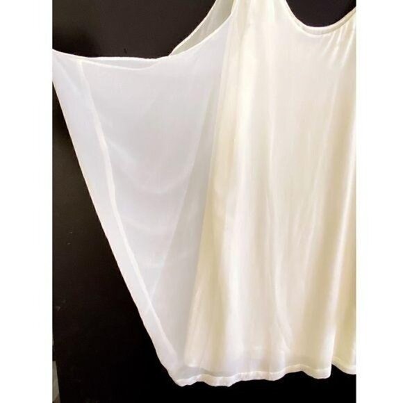 Samsoe Samsoe ivory layered tank dress, Size M - Picture 7 of 13